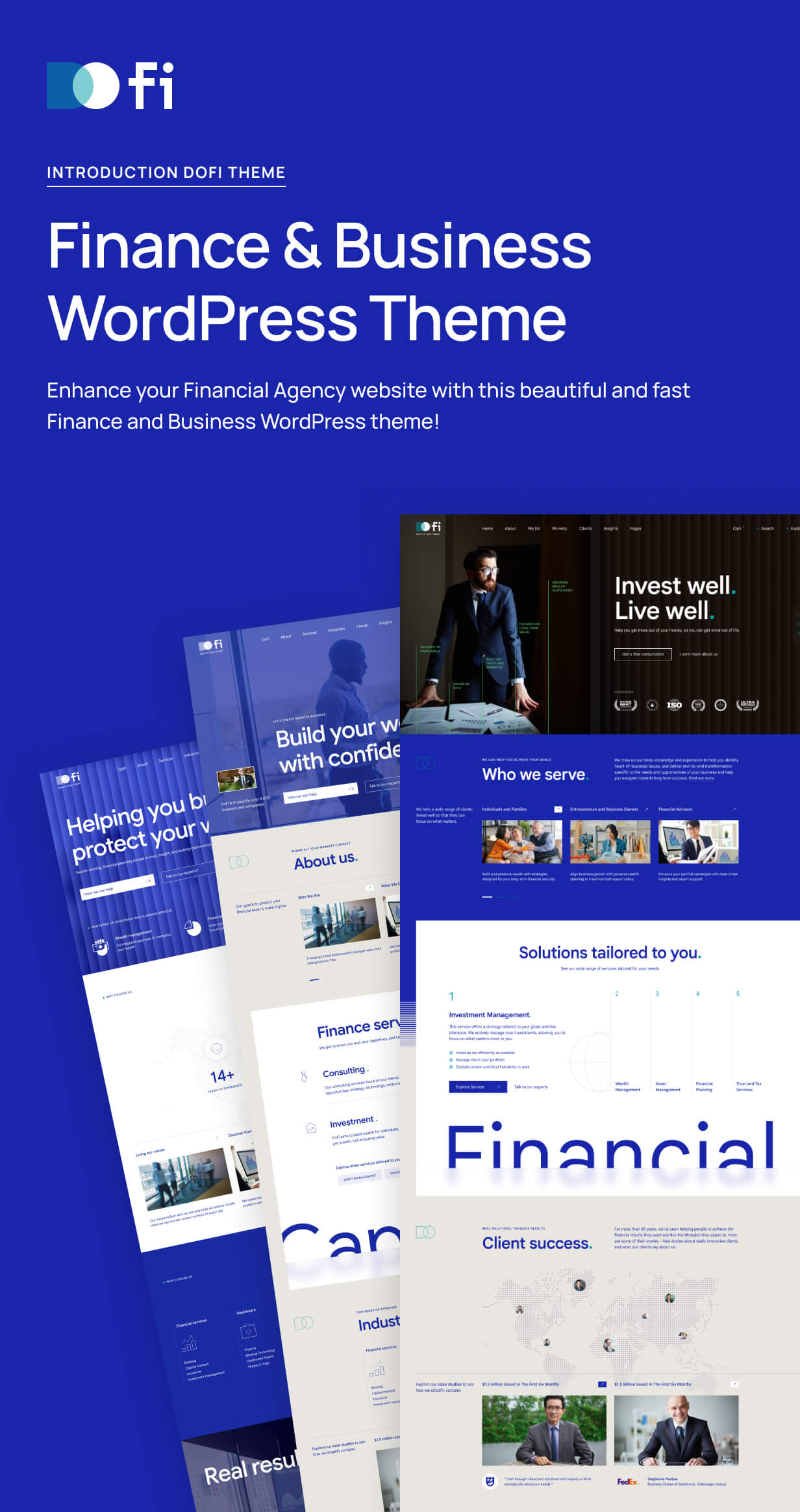 DoFi - Business, Finance WordPress Theme