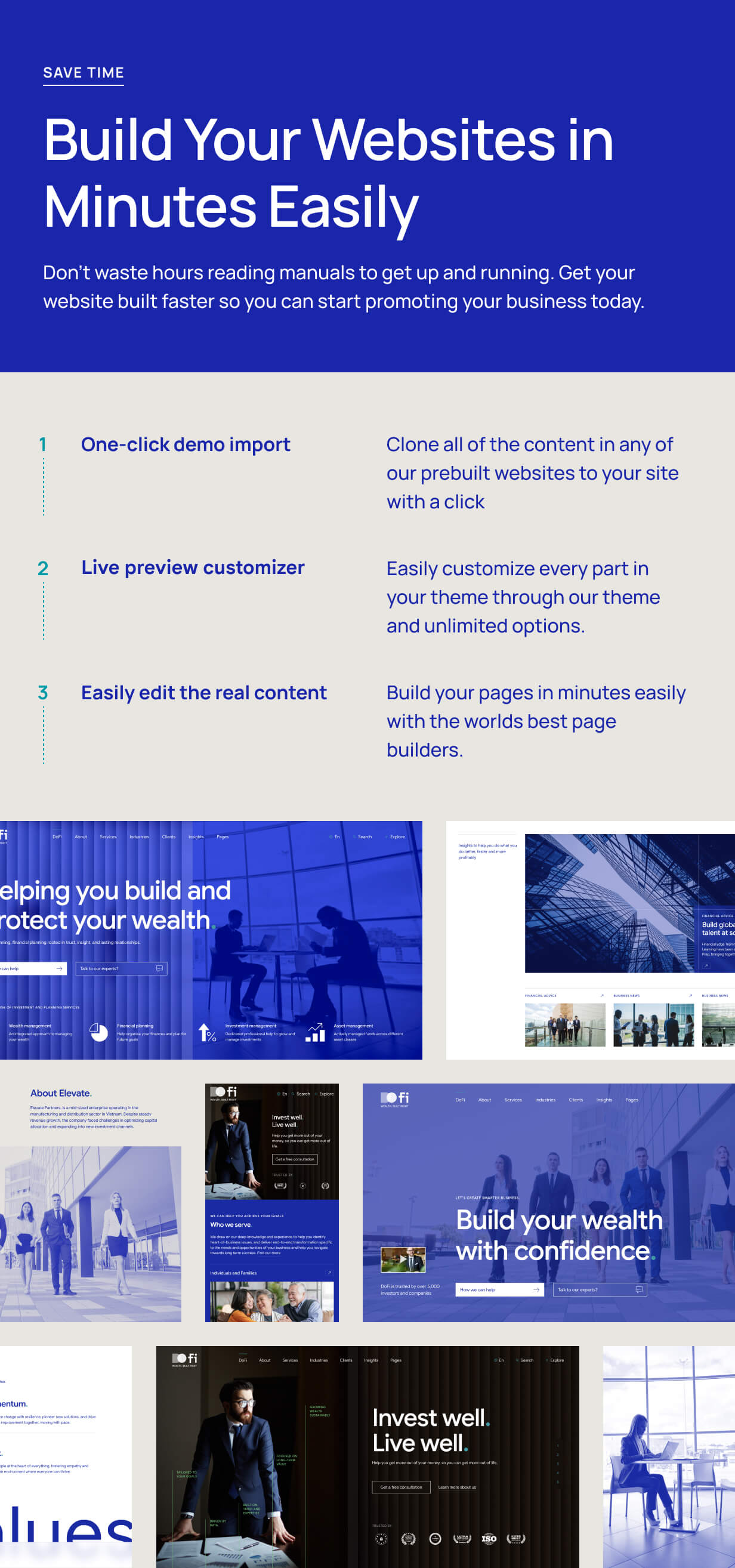 DoFi - Business, Finance WordPress Theme